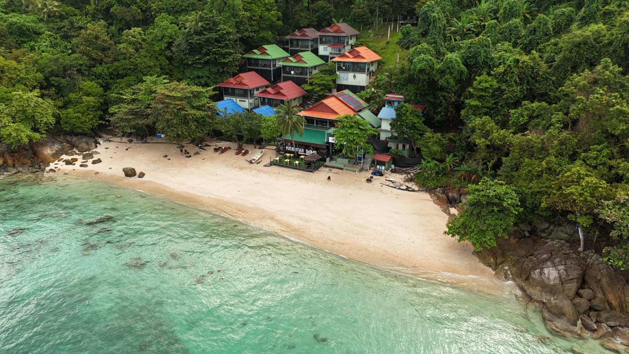 Perhentian Chomel Chalet Exterior foto